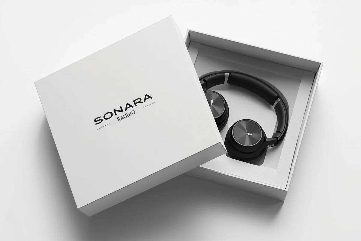 Empaque audifonos offset